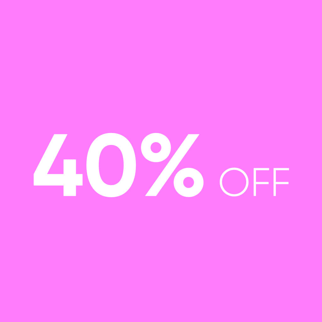 40 off black
