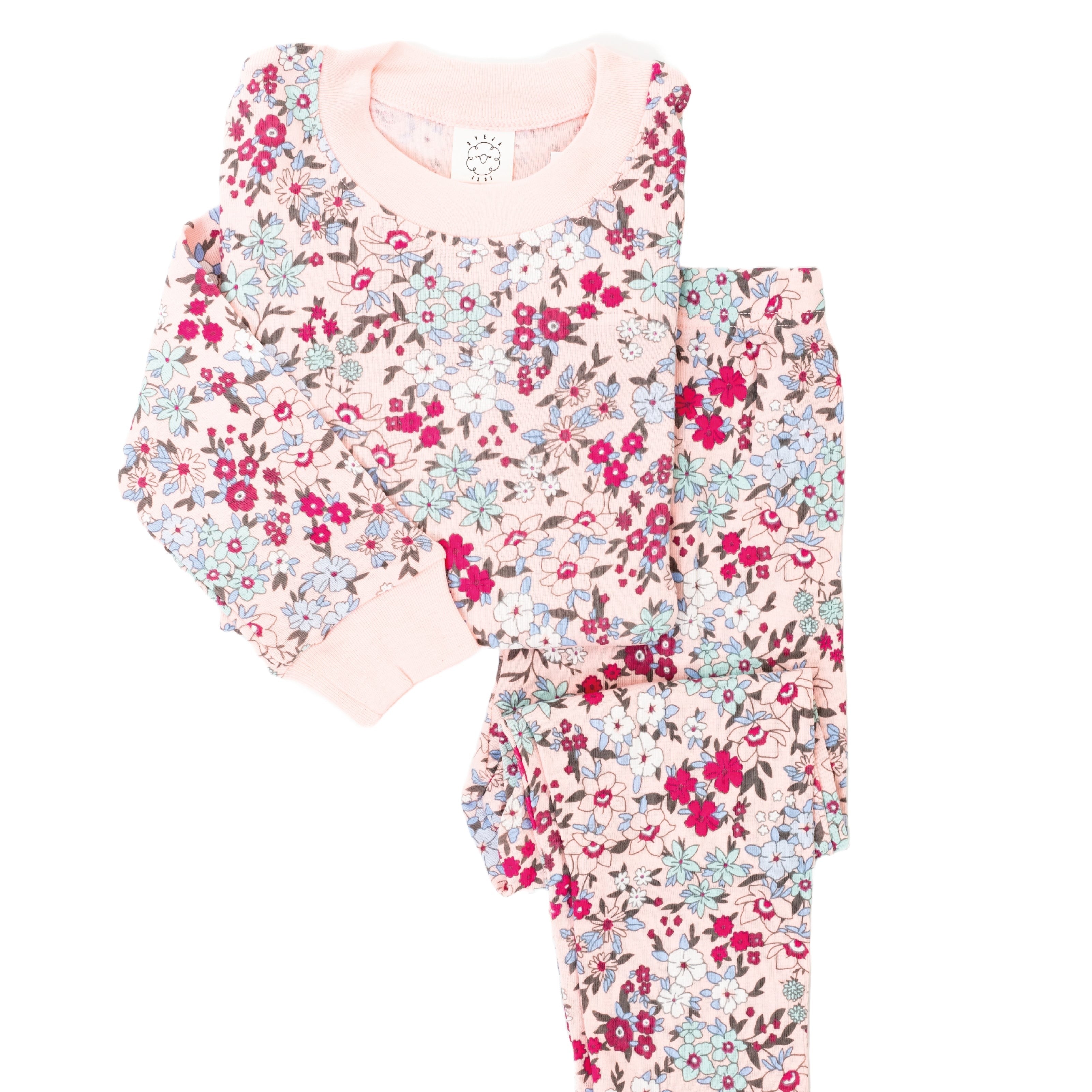 Pijama Floral Rosado