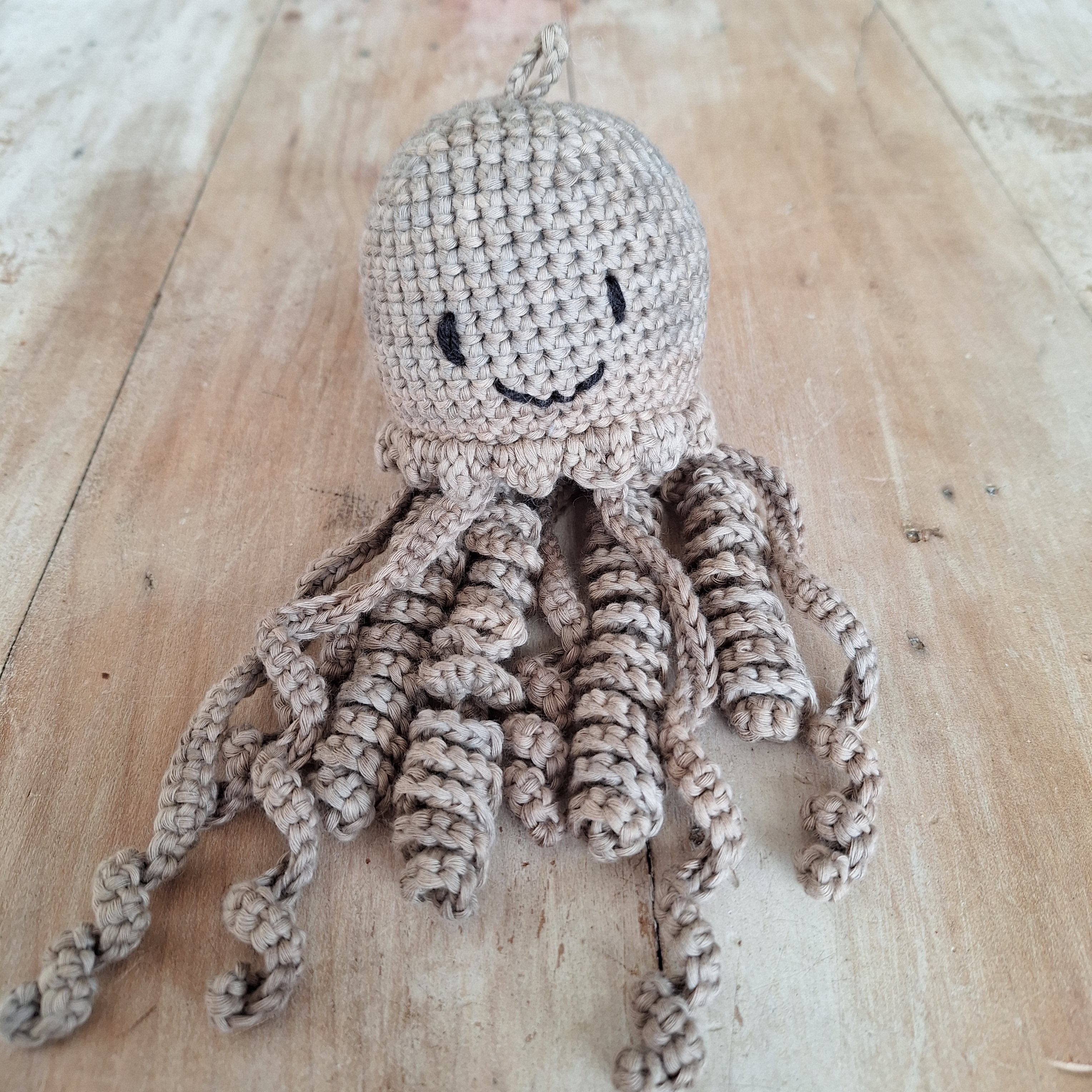 Medusa de apego café