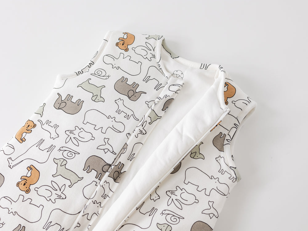 Saco de Dormir con Pies Tog 2.5 Animales