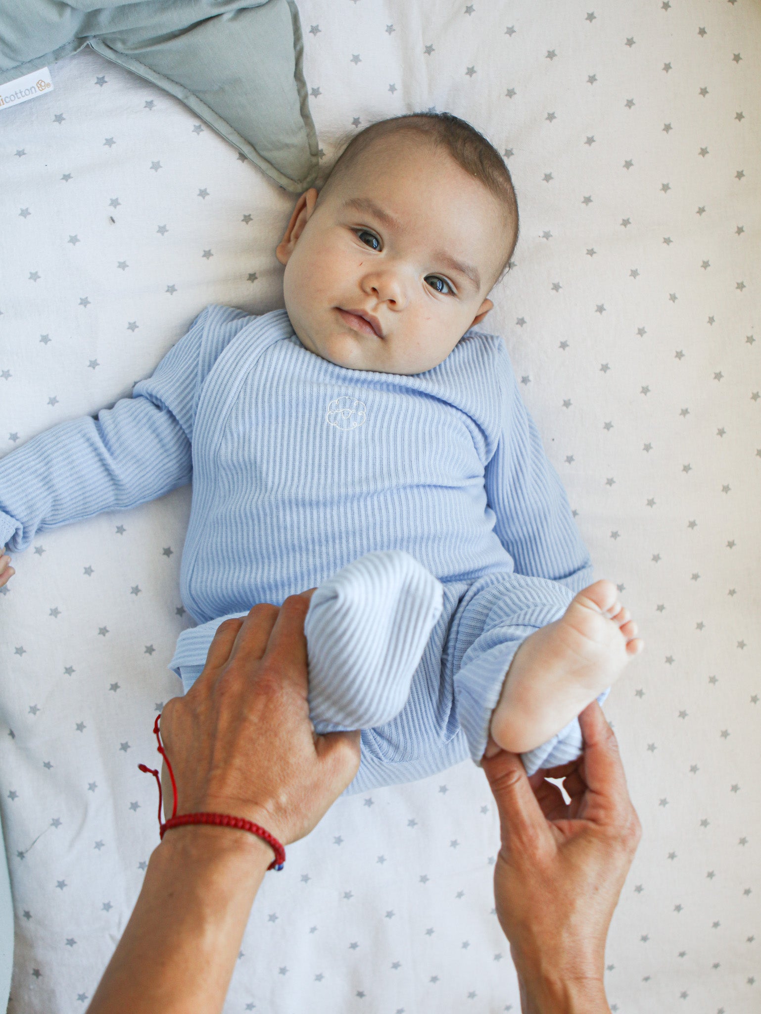 Enterito Ranco - Celeste - Algodón 250 grs