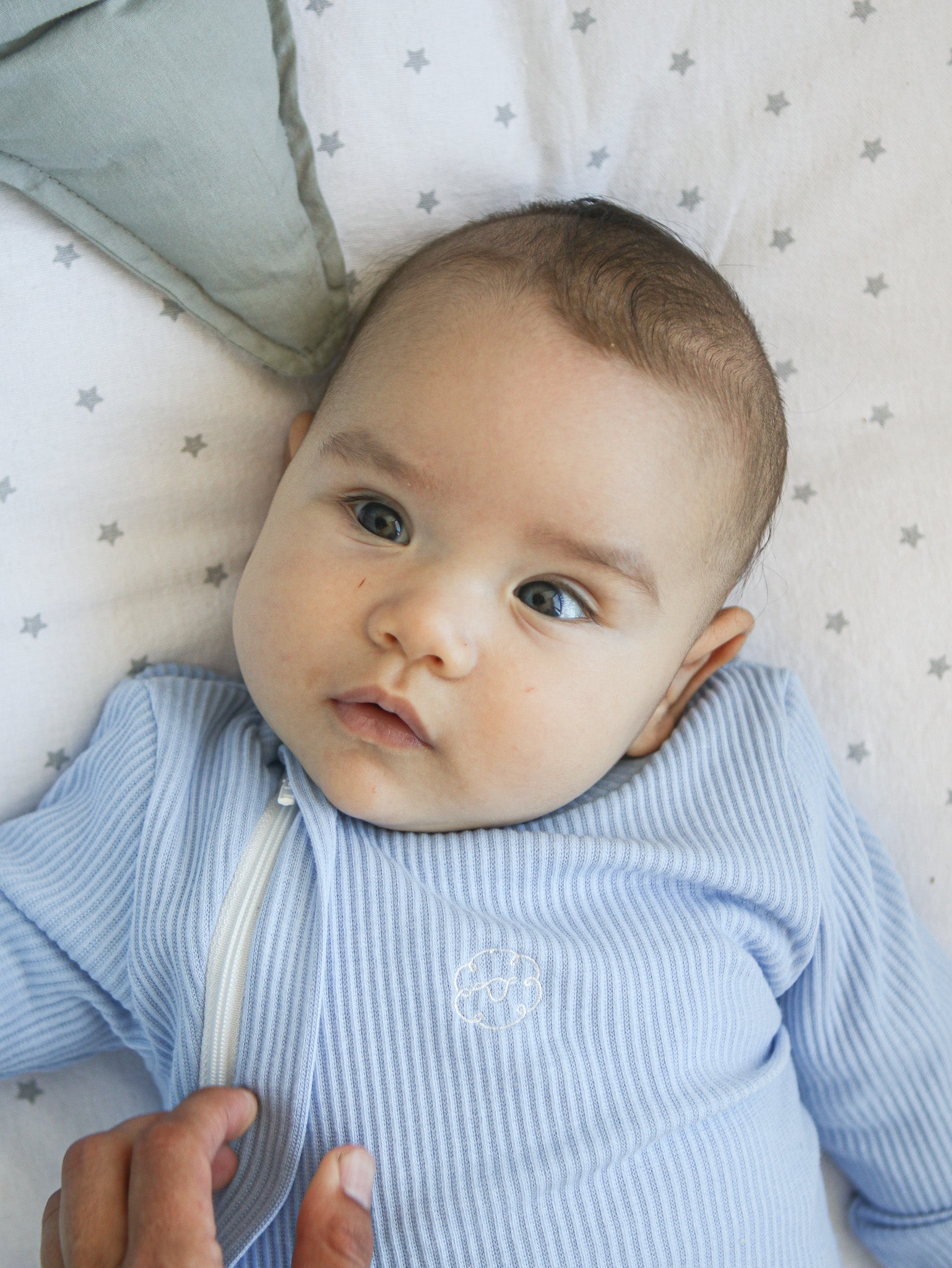 Enterito Ranco - Celeste - Algodón 250 grs