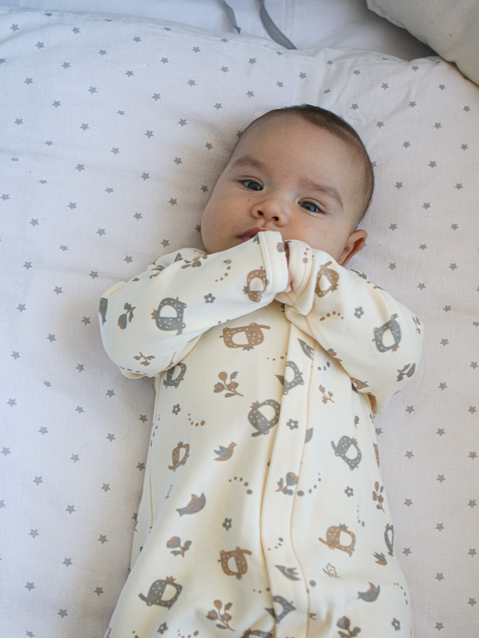 Enterito Austral - Elefante Beige - Algodón 260 grs