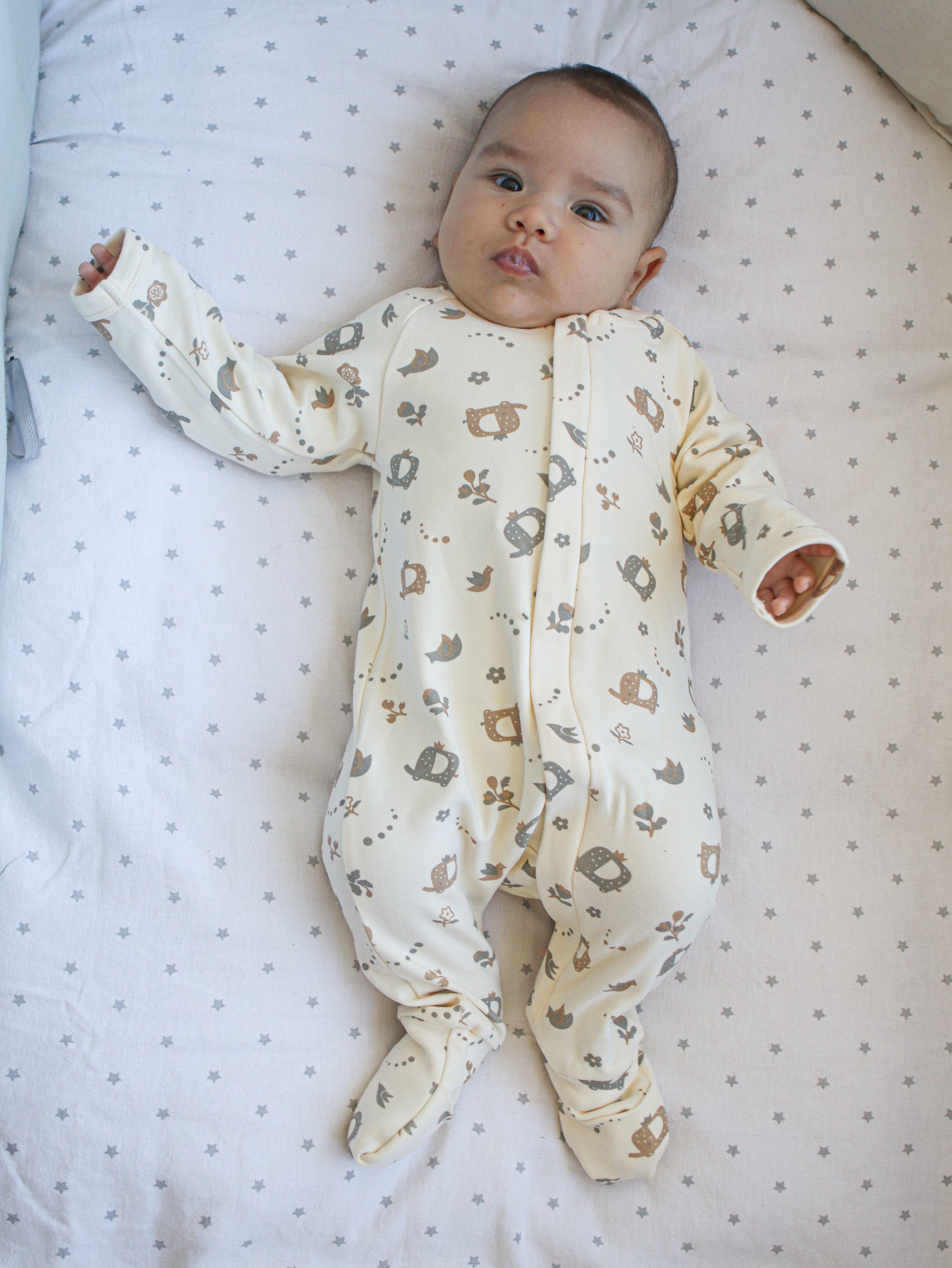 Enterito Austral - Elefante Beige - Algodón 260 grs