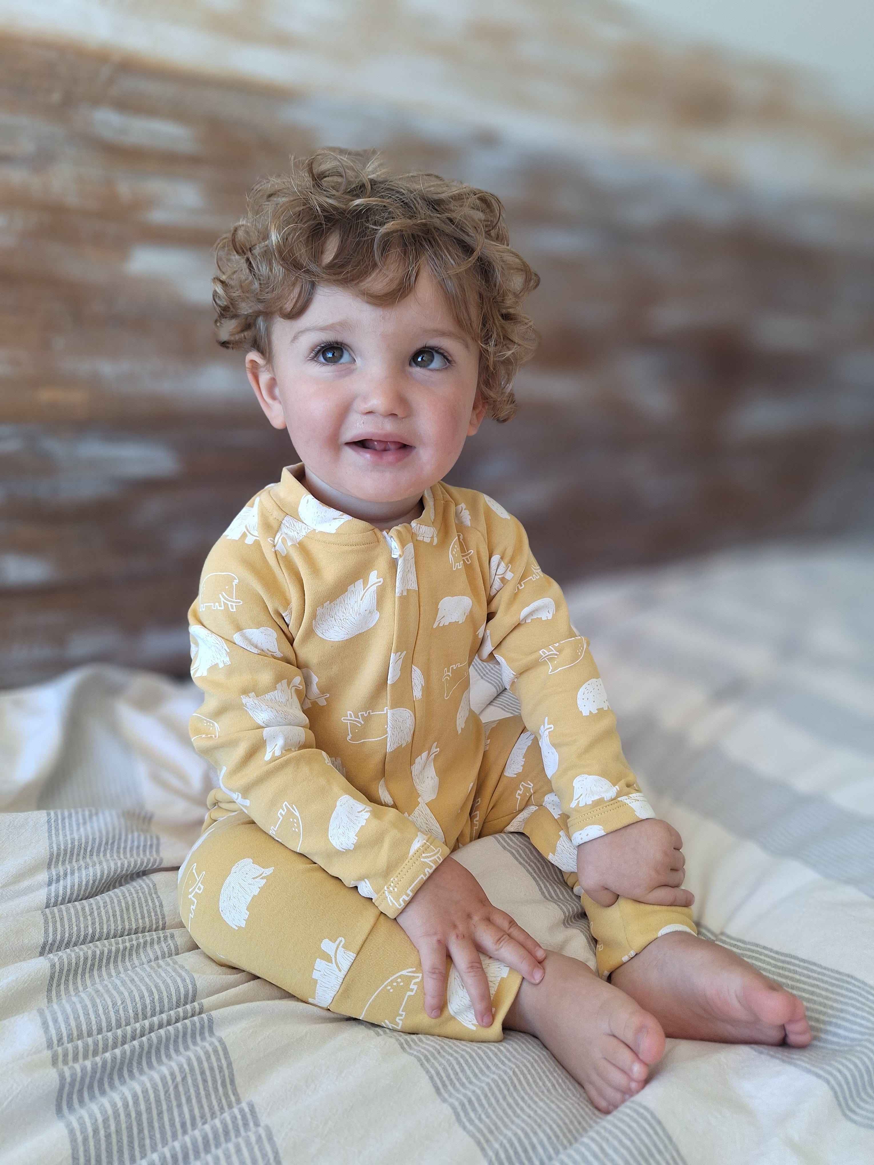 Enterito Austral - Mamut Mostaza - Algodón 260 grs