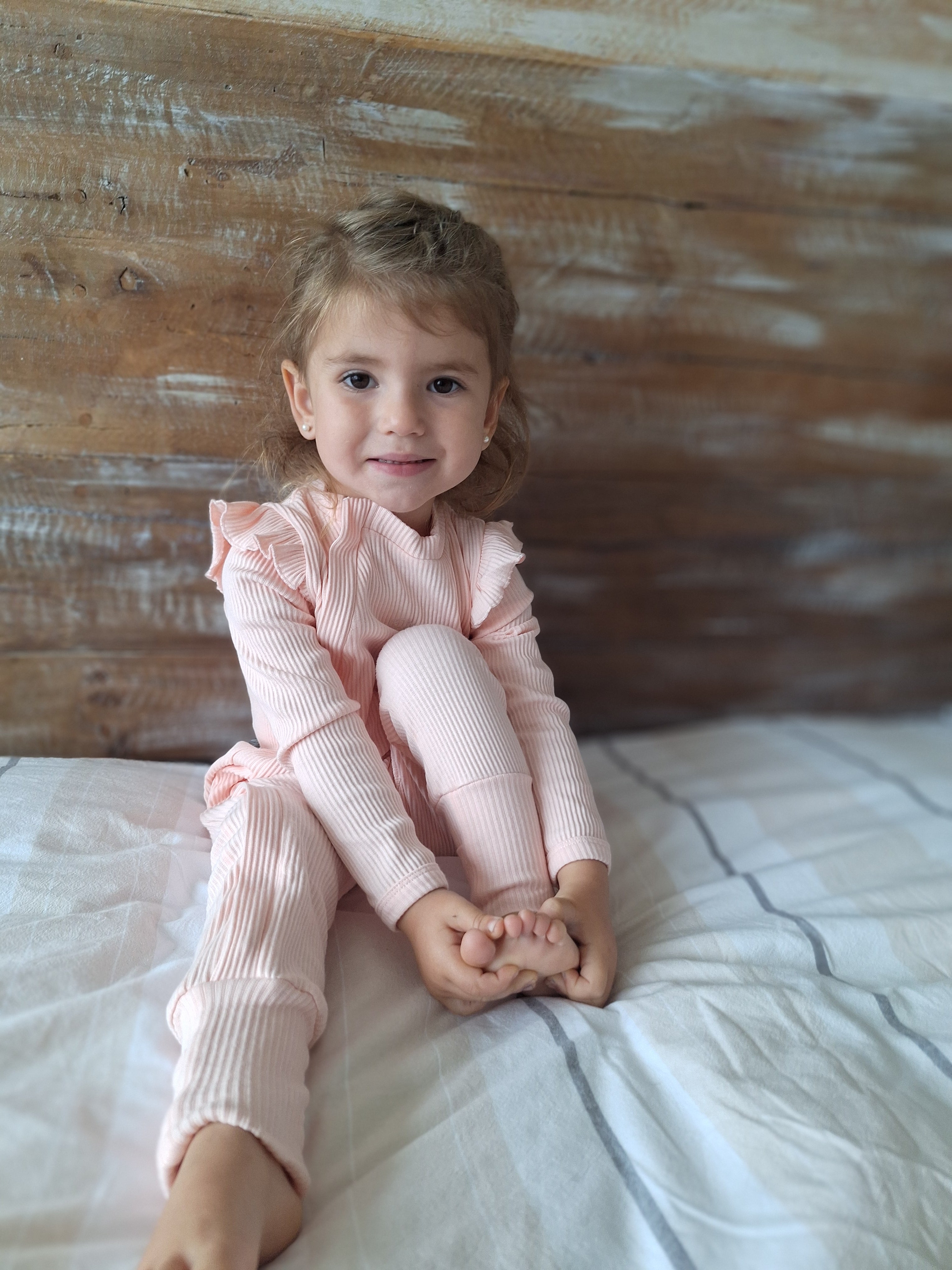 Enterito Frutillar - Rosa Claro - Algodón 250 grs