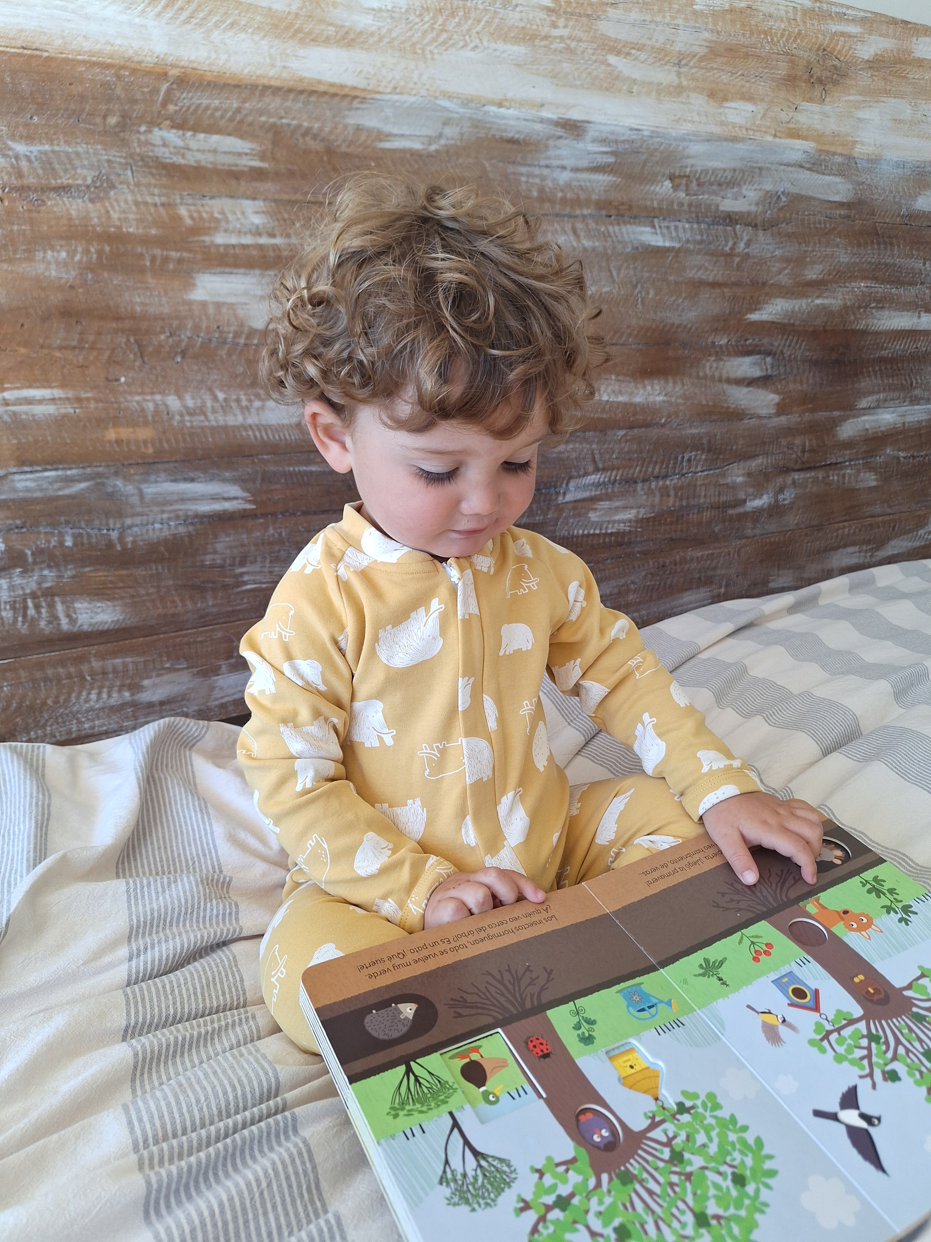 Enterito Austral - Mamut Mostaza - Algodón 260 grs