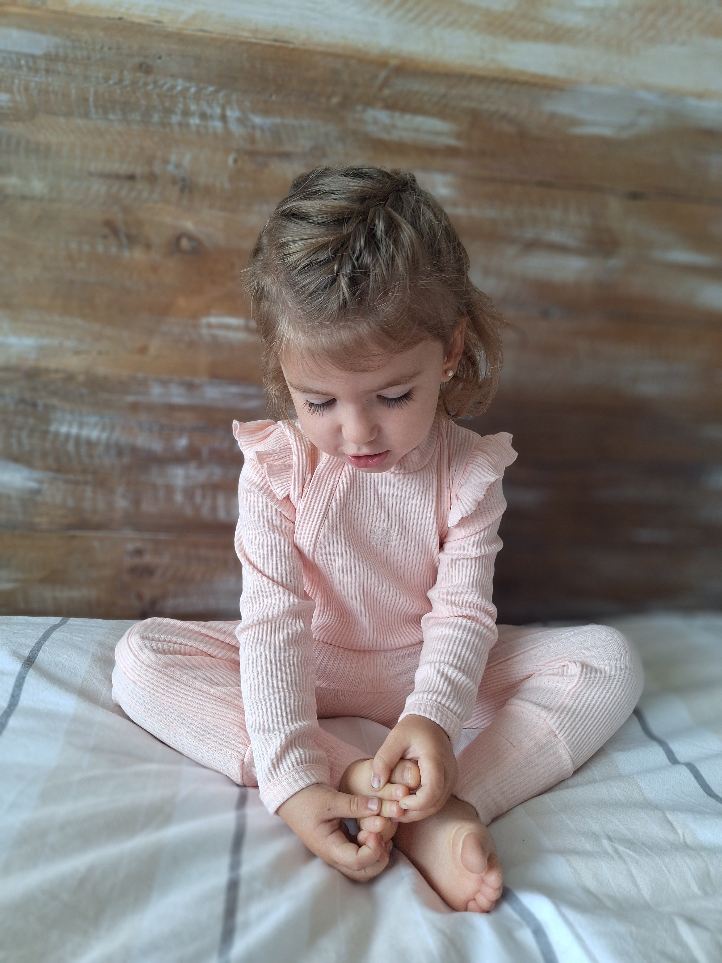 Enterito Frutillar - Rosa Claro - Algodón 250 grs