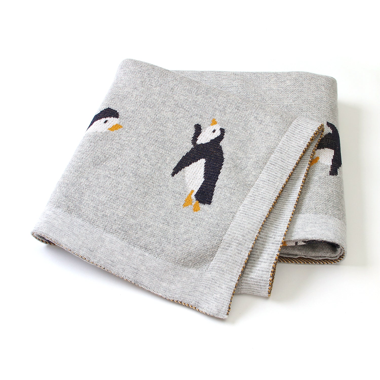 Manta Pinguino Gris