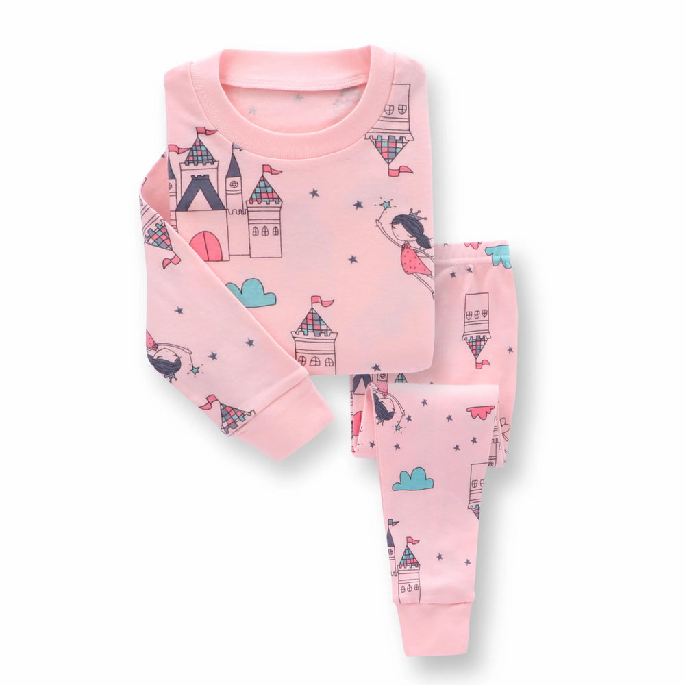 Pijama Castillo Rosado